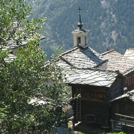 Alpia 26 - Zwei Zimmerwohnung In Traditionellem Walliser Haus Gasenried Zewnętrze zdjęcie